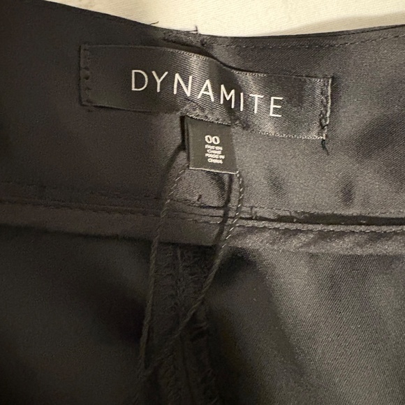 🖤 Dynamite Izabel Satin Cargo Pants — BRAND NEW - Picture 3 of 4